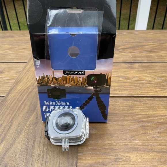 PanoVR 360-Degree Dual Camera with 1080p HD Video Recording dual lens video hd - Picture 2 of 6